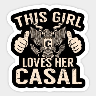 CASAL Sticker